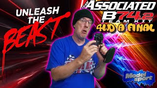 Unleash The Beast. Running The Associated RC10B74.2 4wd RC Buggy at Southport RCCC 4WD A Final.