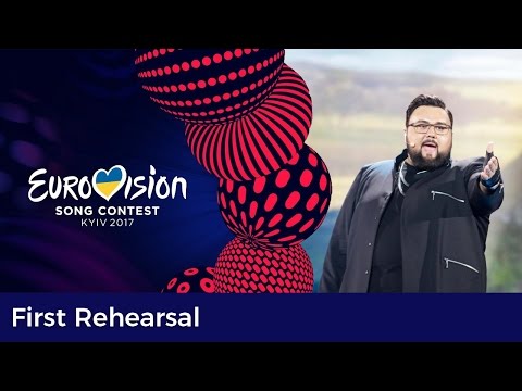 Jacques Houdek - My Friend (Croatia) First Rehearsal in Kyiv