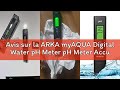 Avis sur la ARKA myAQUA Digital Water pH Meter pH Meter Accurate 0.00-14.00 - Factory Calibrated + C
