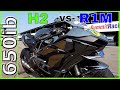 Ninja H2 BULLIES and TROLLS Yamaha R1M!!! 💪💪💪