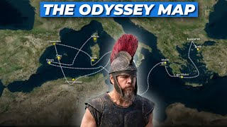 The Odyssey Explained on a Map | The Route of Odysseus
