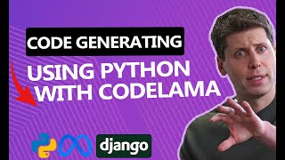 How to Build AI Code Generator with Python and Code Llama | Source Code | Coding Project | Django