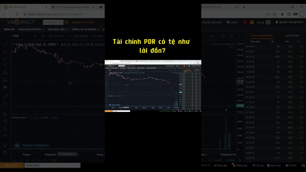 Tìm hiểu tài chính PDR 