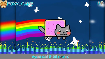 nyan cat 8 bit remix full HD