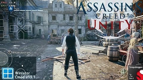 Winlator Cmod v13.1 - Assassins Creed Unity On Android Poco F5