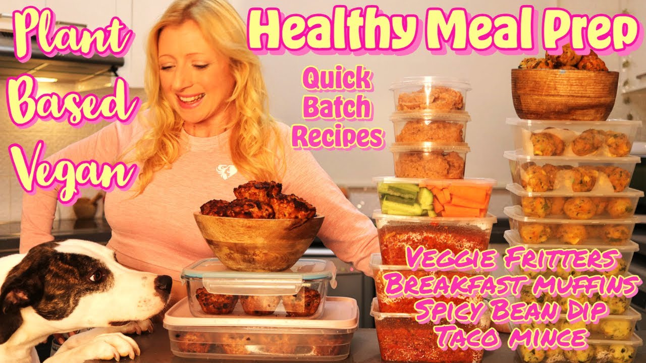 Plant Based Diet – Healthy Meal Prep – Vegan Recipes - What I Eat In A ...