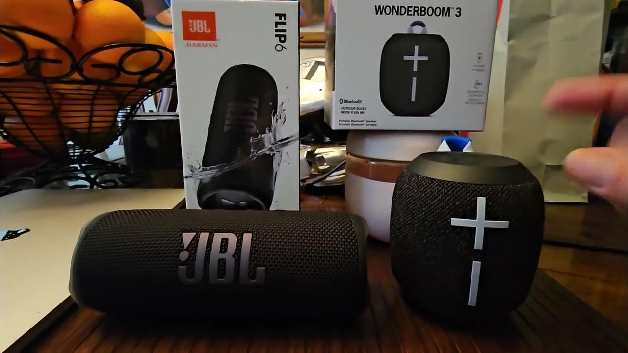 Jbl Flip 6 vs UE Wonderboom 3. En Español...Video Cortito.. Alexdj