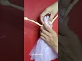 How to make dress for barby | Top dress | BARBY DOLL DRESS | Plastic Bag Dress #Short