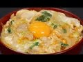 Oyakodon Recipe (Chicken and Egg Bowl Topped with Extra Egg Yolk) | Cooking with Dog