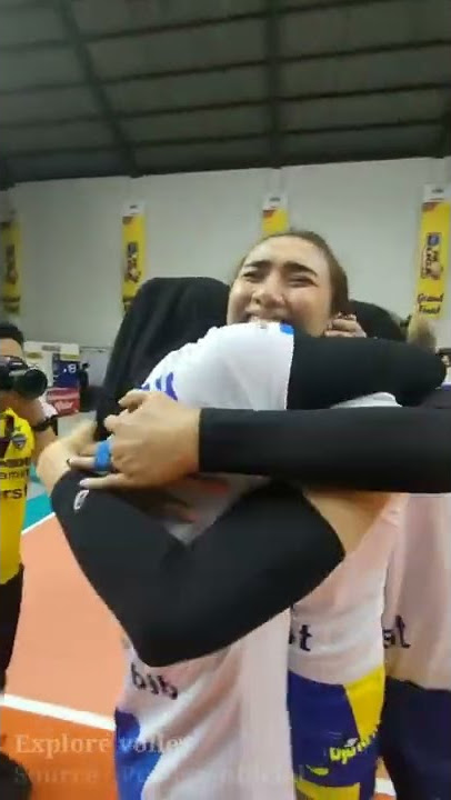 Sella Bernadeta menangis Bandung Bjb Tandamata Juara Pro liga 2022