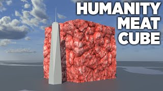 Celebrity Humanity Crushed to a Single Cube - 3D Comparison Net Worth