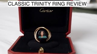 CARTIER CLASSIC TRINITY RING REVIEW