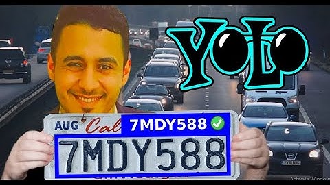 Automatic number plate recognition in real time شرح عربي