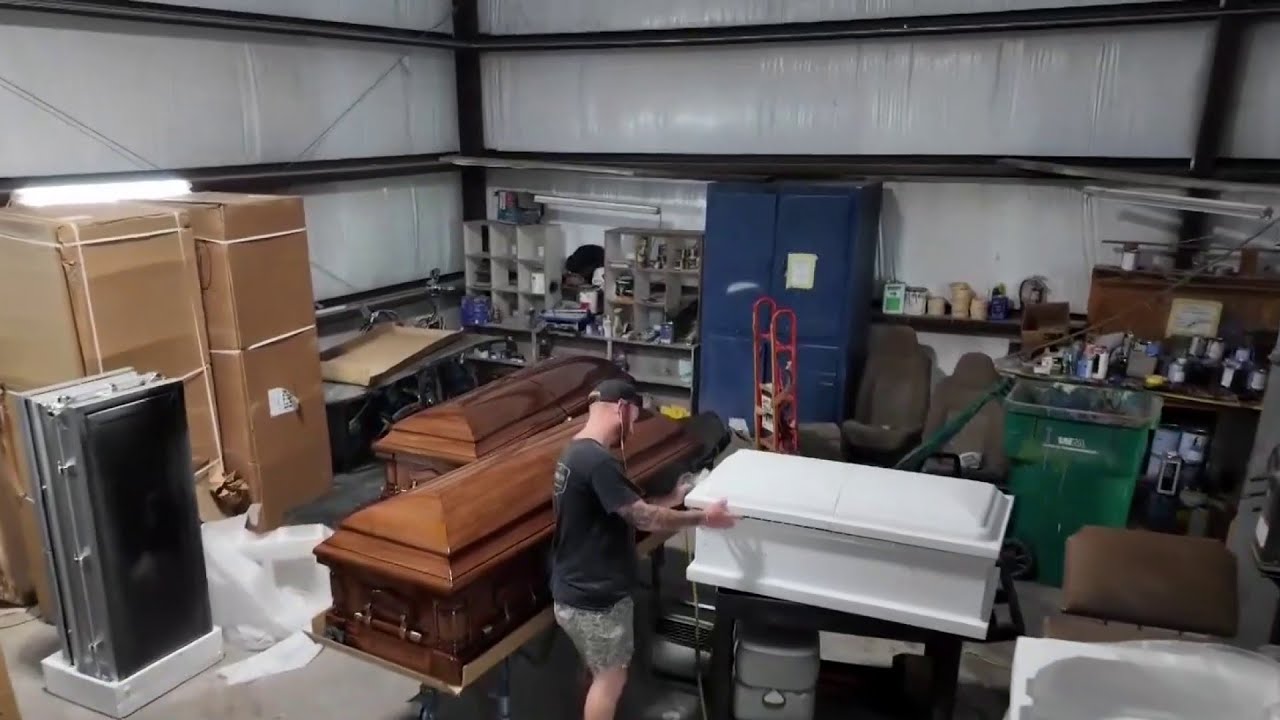 Man creating custom caskets for Hill Country flood victims