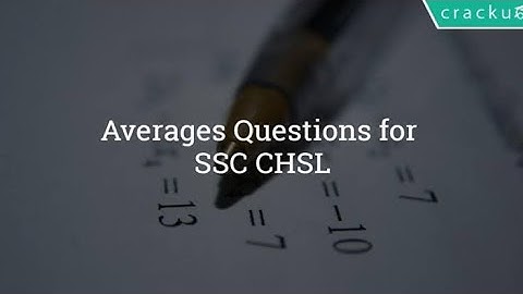 AVERAGE : Questions on consecutive numbers and short tricks