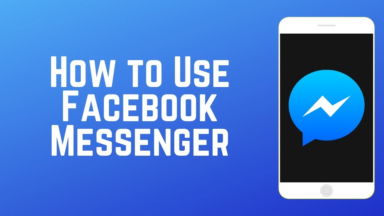 Facebook Messenger 사용 방법-친구 및 가족과 연락 유지