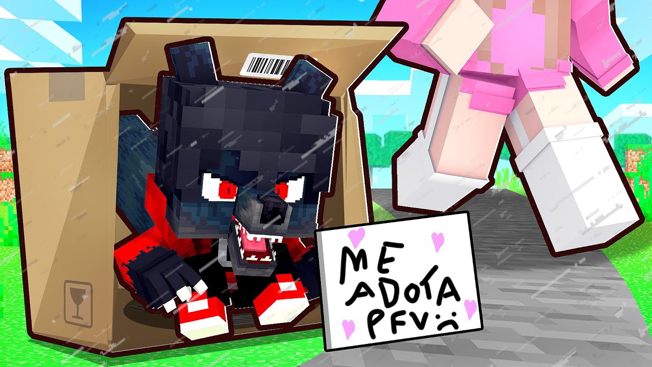 NINGUEM QUER ADOTAR O BEBÊ LOBO no Minecraft
