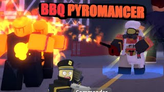 BBQ Pyromancer Skin Showcase Tower Defense Simulator