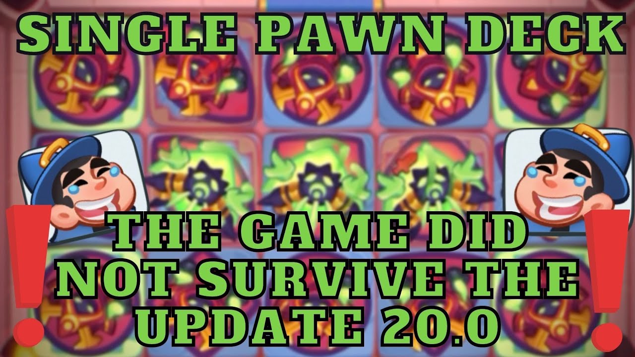 SINGLE PAWN DECK Only max Cultist THE game did not survive the