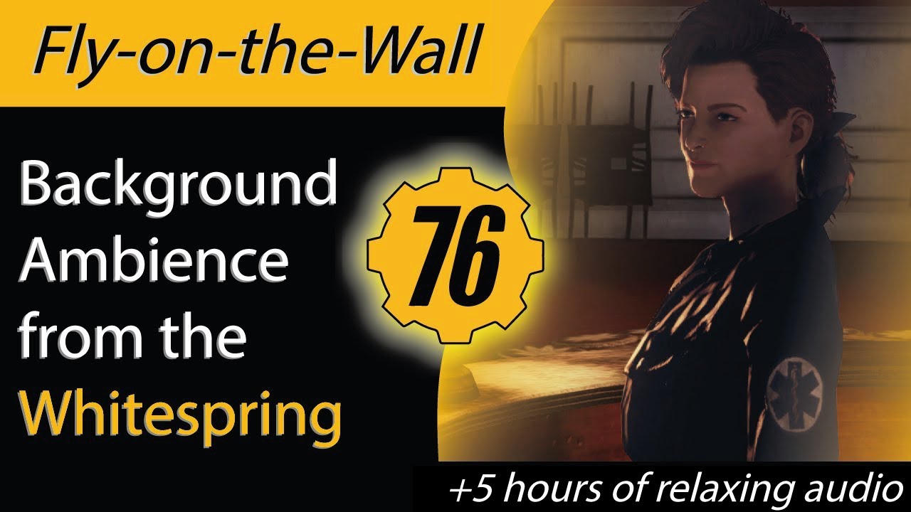 Fallout 76: The Whitespring Hotel || Wasteland Wanderings || An Ambient Fly-on-the-Wall Experience