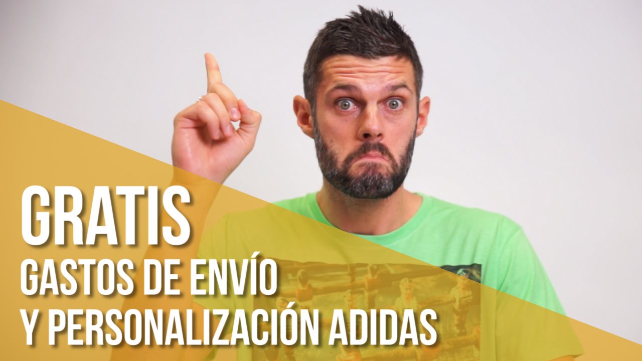 Gratis! Personalización gastos de envío en botas adidas -