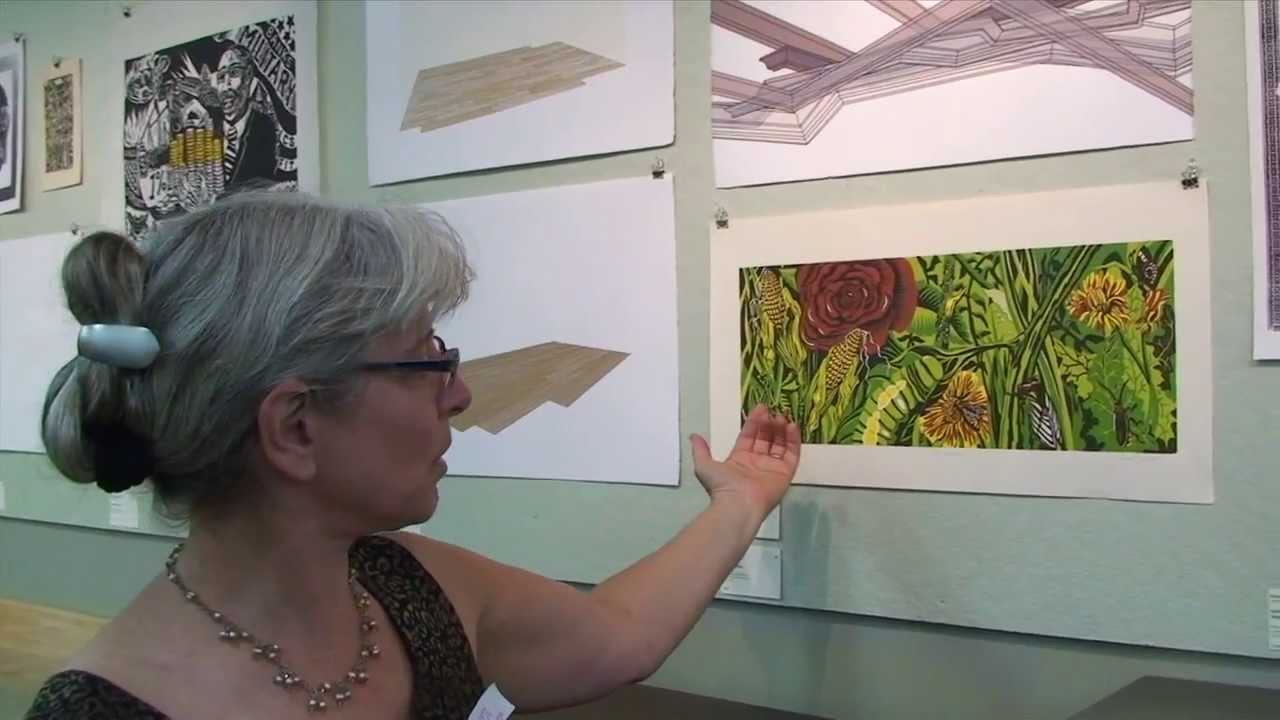 Laura Ladendorf Shows New Print at BookWorks Printocracy, 2013