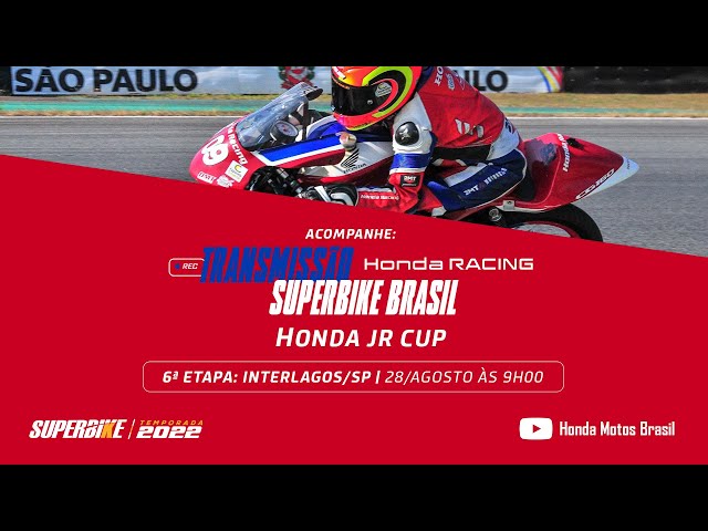 SuperBike Brasil 2022 - 6ª etapa - Autódromo de Interlagos - Honda Jr Cup  2022 