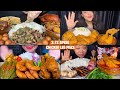 ASMR: Eating Chicken Leg piece Eating Challenge 😍😋 whole chicken mutton egg curry with Rice Mukbang
