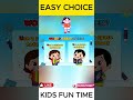 2 Minutes Fun choices | 🦕 🍓 🍌 #fun #daily #wouldyourather