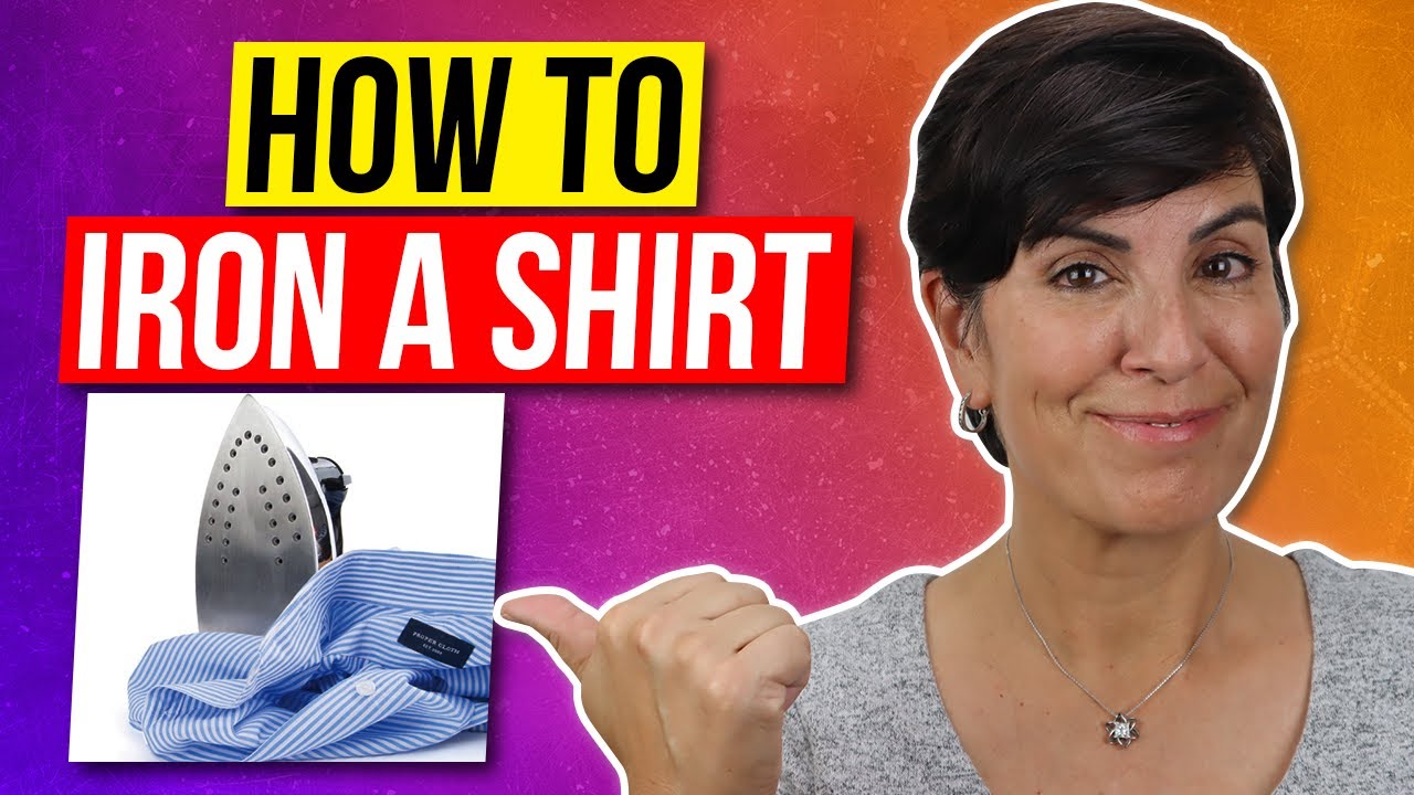 How To Iron a Shirt YouTube