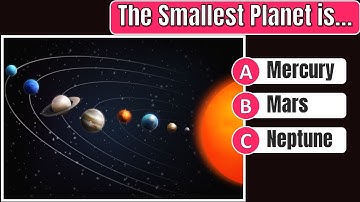 Guess The Planet | Solar System Quiz | General Knowledge Quiz