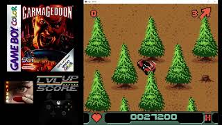 HIGHSCORE - Carmageddon - GameBoy Color 28500pts @4kizan