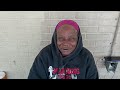 60 year old women never had a job in her life struggles with drug addiction & fighting homelessness