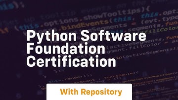 python software foundation certification