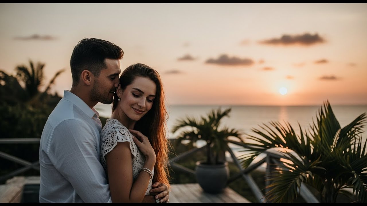 ON THEIR HONEYMOON, HE WHISPERED, “CAN I CONTINUE?”… AND SHE MELTED IN HIS ARMS