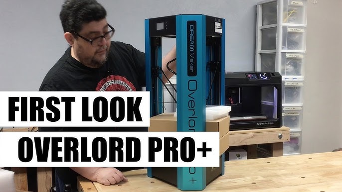 bundt Stipendium Udgravning Overlord Pro 3D Desktop Printer Review - YouTube