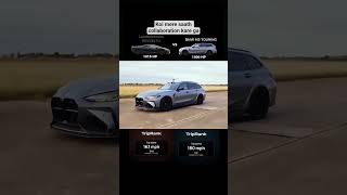 Lamborghini Revuelto 🆚 BMW M3 Touring | 1000+ HP Drag Race! 🔥 #Lamborghini #BMW #shorts #4k