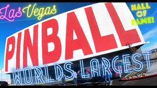Worlds Largest Pinball Arcade Las Vegas Strip Pinball Hall of Fame Tour and Review T5 The Traveler