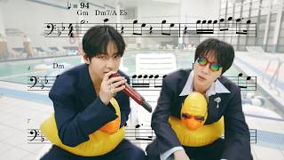 BTS (방탄소년단) ‘SWIM’ Bassoon / Trombone Sheet Music (Bass Clef Instruments Sheet Music)