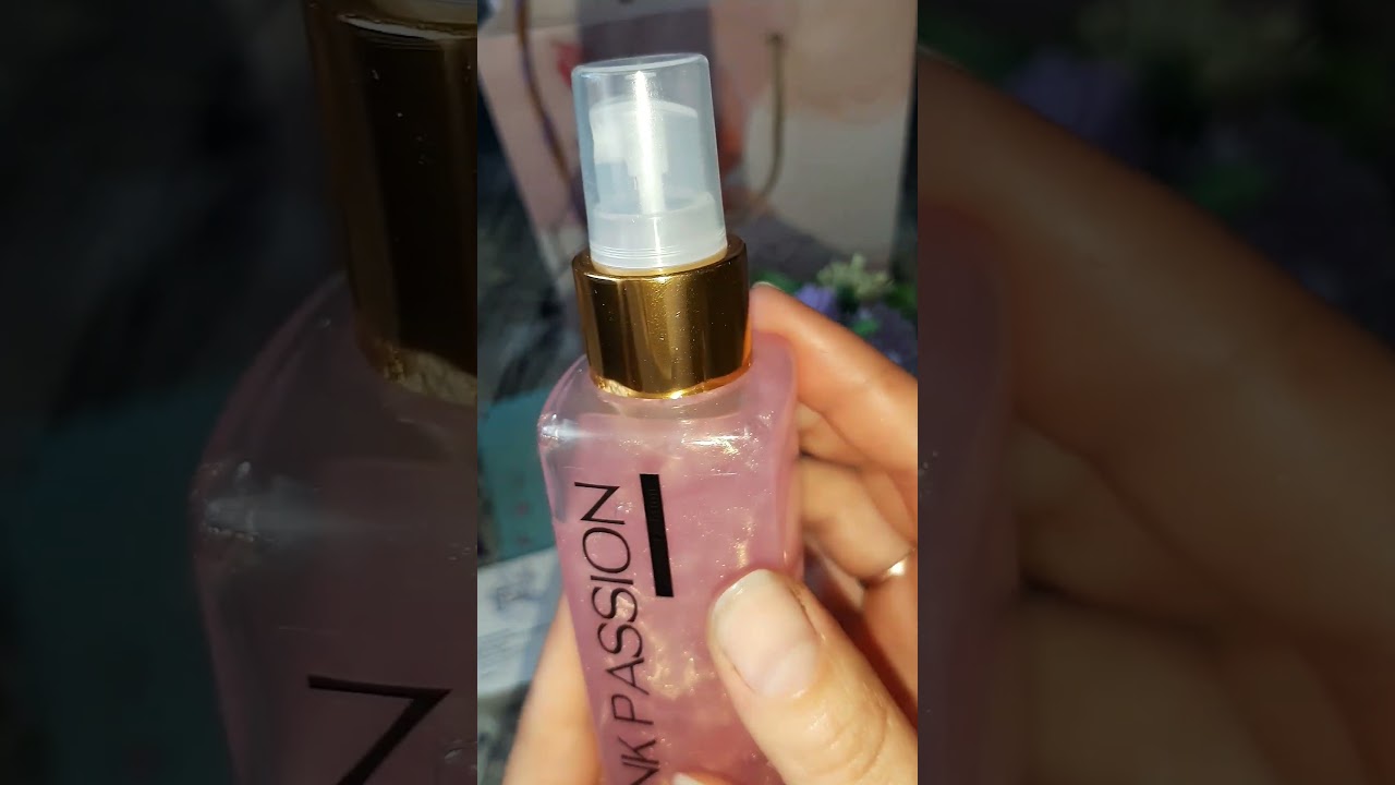 Новинка от Belita_M. Спрей-шиммер для тела Pink Passion