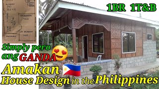 Amakan House Design in the Philippines 1 Bedroom | Small House