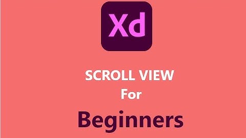 Horizontal Scroll in Adobe XD 2021 for Beginners