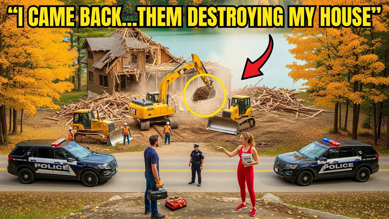 Я купил заброшенный особняк на озере, вернулся, чтобы сделать ремонт, и обнаружил, что ТСЖ его сн...