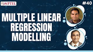 #40 Multiple Linear Regression Modelling Building & Selection | Data Science for Engineers