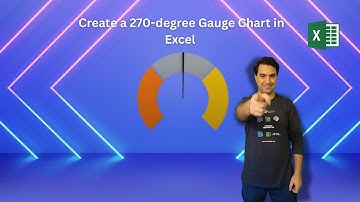 How to Create a 270-degree Gauge Chart in Excel