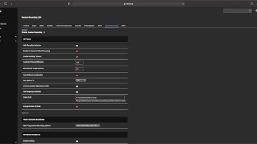 Session Recording Admin Setup