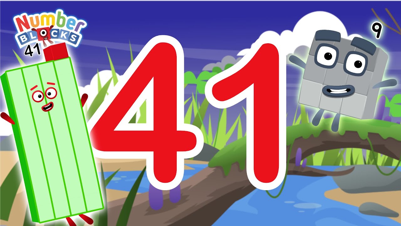 Numberblocks 41 Magic Run Insect Little World New Season | Numberblocks Find Missing Number