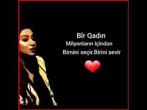 Bir qadın milyonların içindən birini seçir