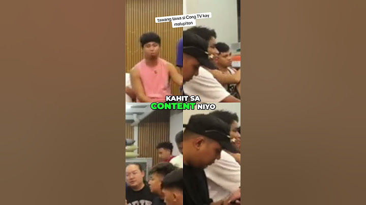 Tawang tawa si Cong TV kay malupiton #malupiton #funny #boss #comedy #malupitonofficial #memes