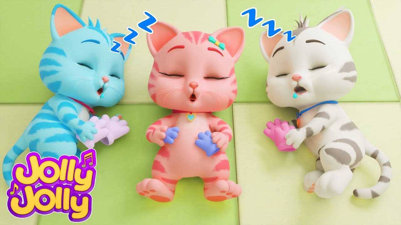 Quiero comer пастель Três gatinhos pequenos | Jolly Jolly - Músicas Infantis em Português